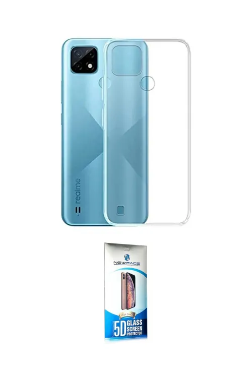 ieg™ C21 Kılıf Zirve Doku - Siyah 5D Eko Cam Ekran Koruyucu
