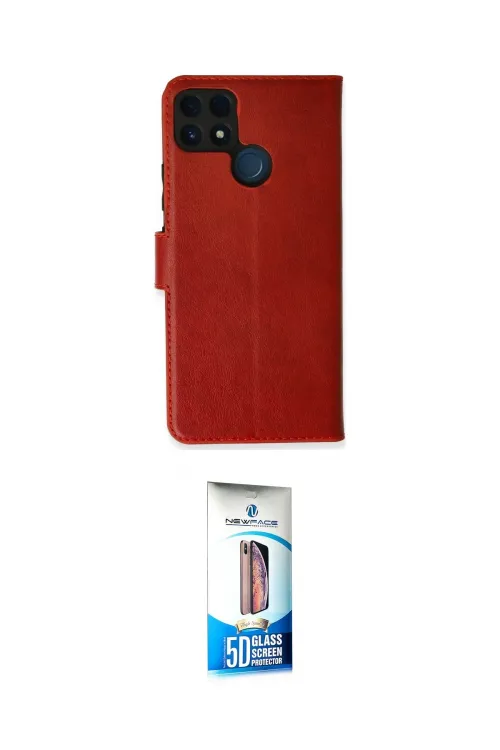 ieg™ C25 Kılıf Siluet Işık Serisi - Siyah 5D Eko Cam Ekran Koruyucu