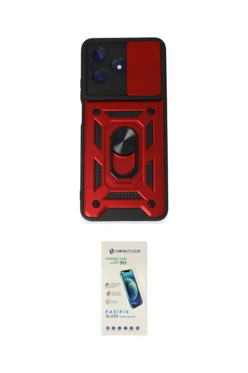 ieg™ C53 Kılıf Ahenk Klasik - Şeffaf Pasifik Cam Ekran Koruyucu