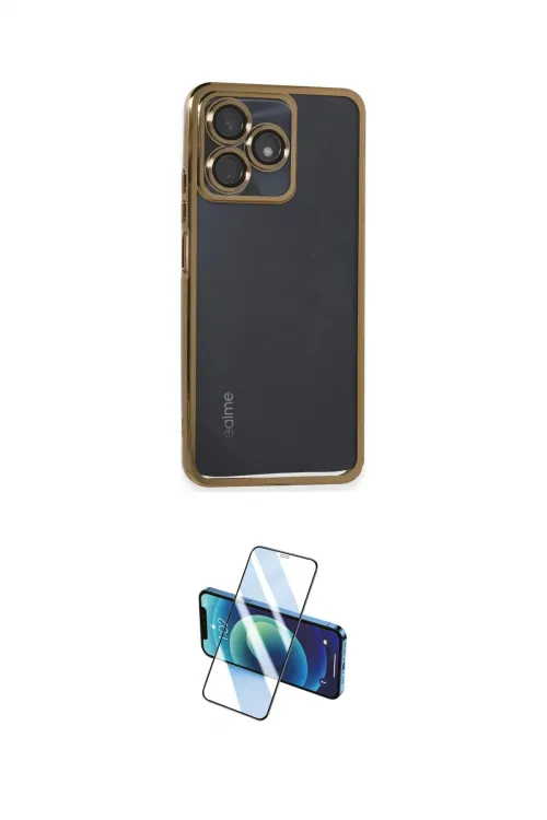 ieg™ C53 Kılıf Vadi Minimal - Siyah 3D Antistatik Cam Ekran Koruyucu