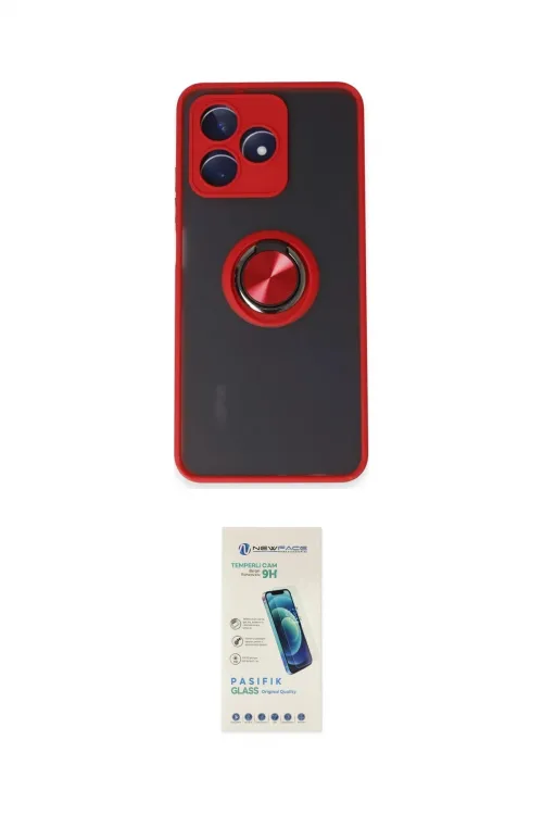 ieg™ C53 Kılıf Yörünge Çizgi - Şeffaf Pasifik Cam Ekran Koruyucu