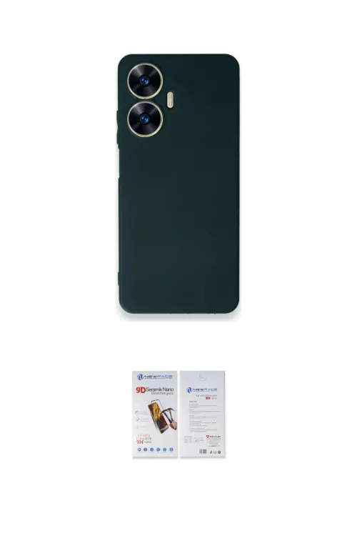 ieg™ C55 Kılıf Kozmos Yansıma Özel Seri - Siyah Seramik Nano Ekran Koruyucu