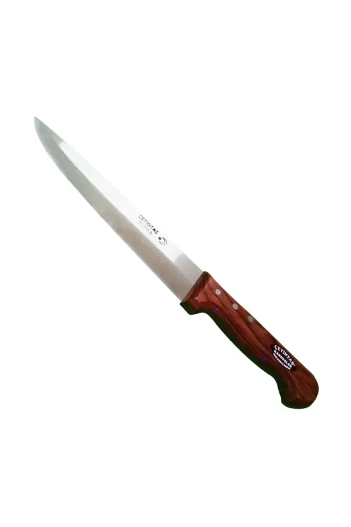 ieg™ Çetintaş Bursa Kurban ve Kasap Bıçağı No:4, 21 cm, Ahşap Gül Sap