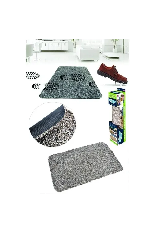 Clean Step Mat Yıkanabilir Mikrofiber Kir Toz Emici Iç-dış Ortam Paspas