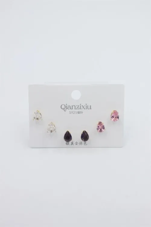 IEG - Çoklu Set Küpe - Altın