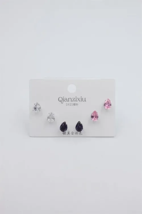 IEG - Çoklu Set Küpe - Gümüş