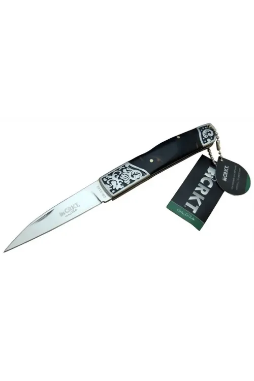 ieg™ CRKT CR 0144 KHV Kamp Çakı 18 cm - Sedef Saplı, Kılıflı, Kutulu