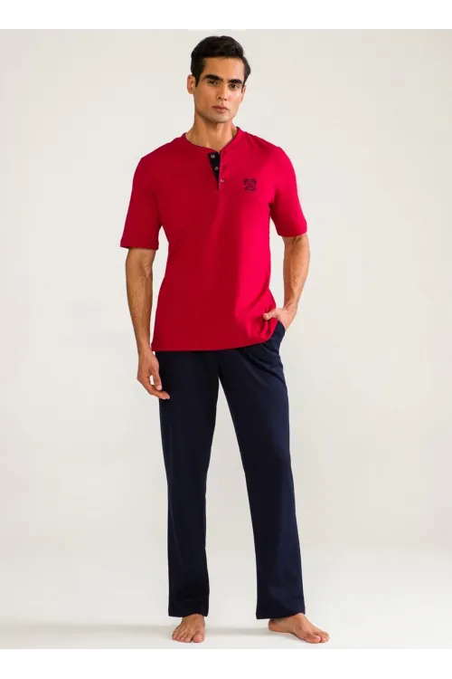 ieg™ DS Damat 02000 Kısa Kol 3lü Erkek Pijama Takımı