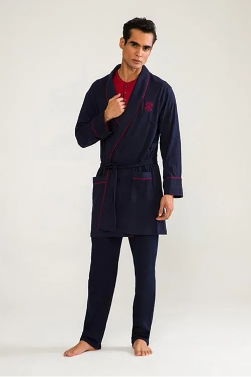 ieg™ DS Damat 03000 5li Robdöşambr Erkek Damat Pijama Seti