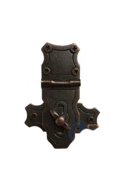 ieg™ Dekoratif Anahtarlı Sandık Askısı - 40x55mm, Oksit, 100 Adet