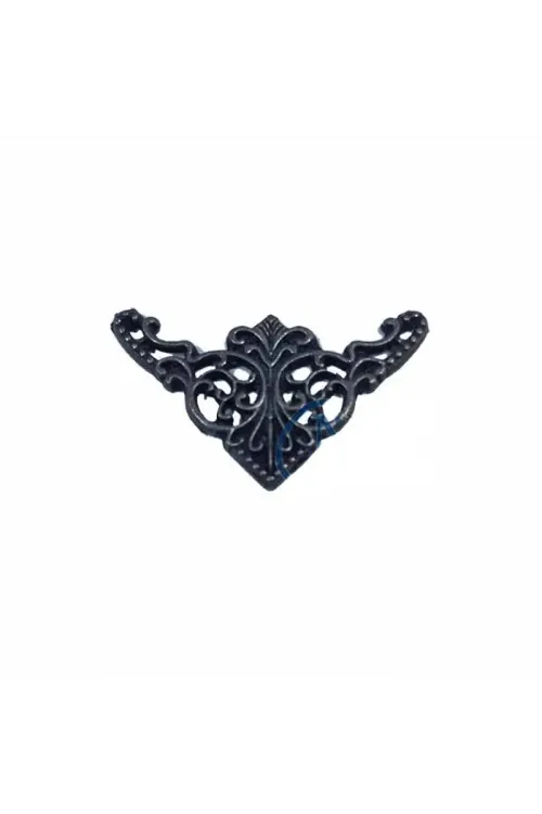 ieg™ Dekoratif Köşe Süsü, Köşelik - Küçük, 19x34mm, Eskitme, 100 Adet