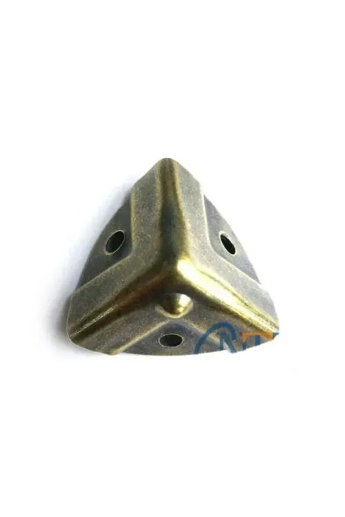 ieg™ Dekoratif, Kutu, Sandık Köşesi - 35x22 mm, Küçük, Antik, 1 Adet