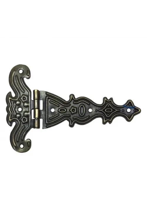 ieg™ Dekoratif, Sac Tek Kuyruklu Menteşe - 69x102 mm, Büyük, Antik, 100 Adet