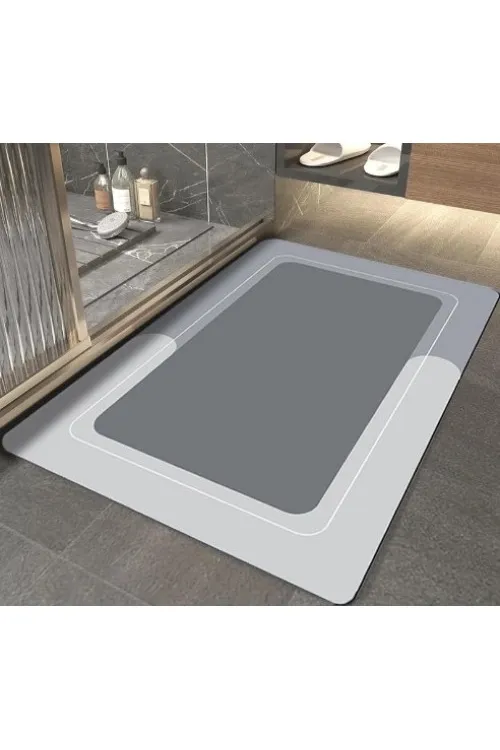 Dikdörtgen Süper Emici Banyo Paspası
