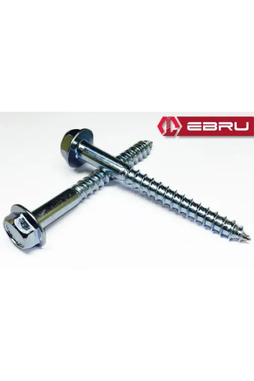 ieg™ Ebru Altıköşe Başlı Flanşlı Trifon Vida 10x100 - 100 Adet