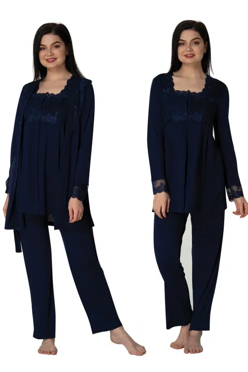 ieg™ Effortt 2401  Sabahlıklı Lohusa Pijama Takımı