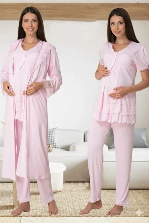 ieg™ Effortt 8024 Sabahlıklı Lohusa Pijama