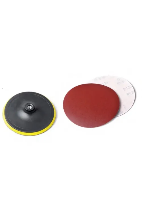 ieg™ Eltos Cırtlı Disk Altı 180mm - Yedek Zımparalı