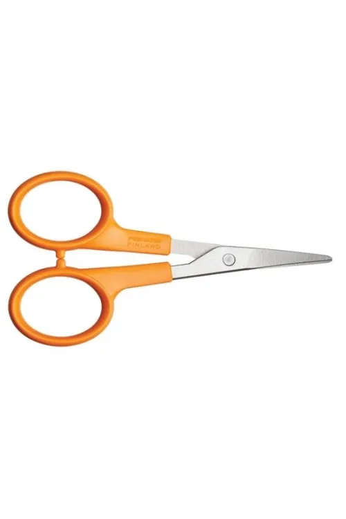Fiskars 9808 M204 Kavisli Nakış Aplike Makası No: 4 inç / 10 cm - Paslanmaz Çelik