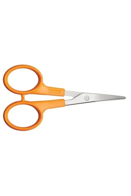 ieg™ Fiskars 9808 M204 Kavisli Nakış Aplike Makası No: 4 inç / 10 cm - Paslanmaz Çelik
