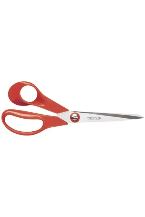 ieg™ Fiskars 9850 M207 Sol El Kumaş Deri ve Karton Makası No: 8,5 inç / 21 cm - Paslanmaz Çelik