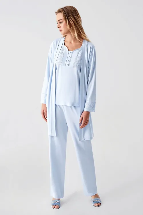 ieg™ Freshness 321 Kadın Sabahlıklı Pijama Takımı