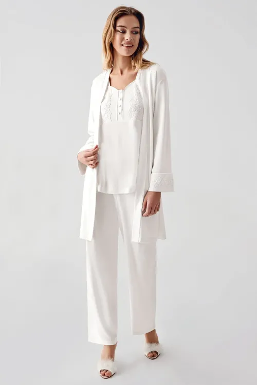 ieg™ Freshness 321 Kadın Sabahlıklı Pijama Takımı