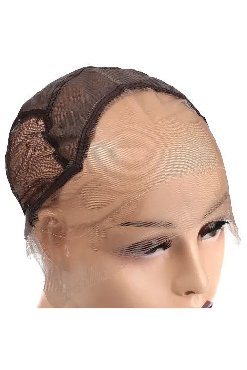 Front Lace Tül Peruk Dikim Filesi - Kahverengi