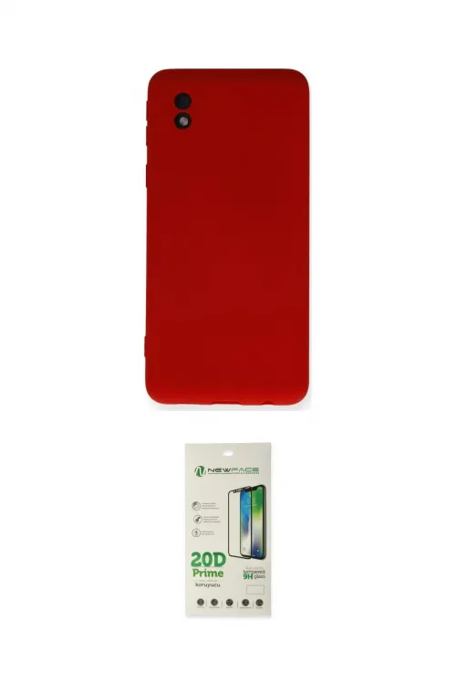 ieg™ Galaxy A01 Core Kılıf Ahenk Serisi - Siyah 20D Premium Cam Ekran Koruyucu
