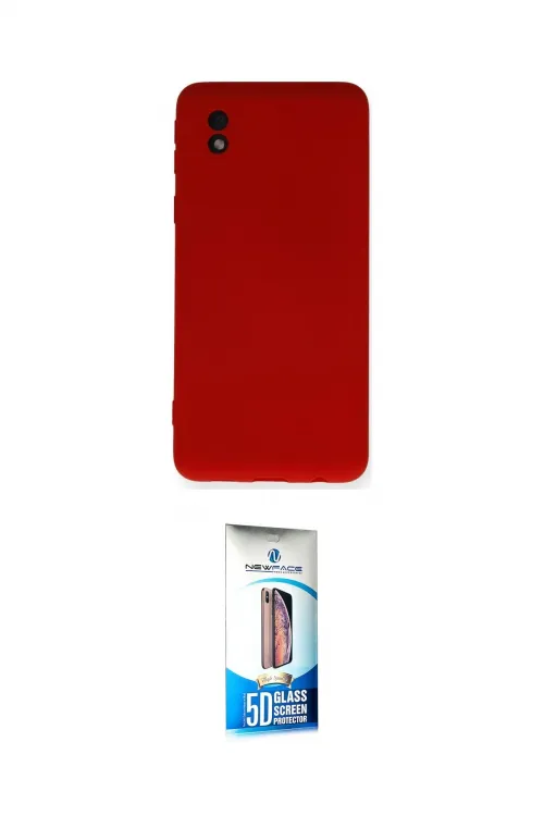 ieg™ Galaxy A01 Core Kılıf Ahenk Serisi - Siyah 5D Eko Cam Ekran Koruyucu