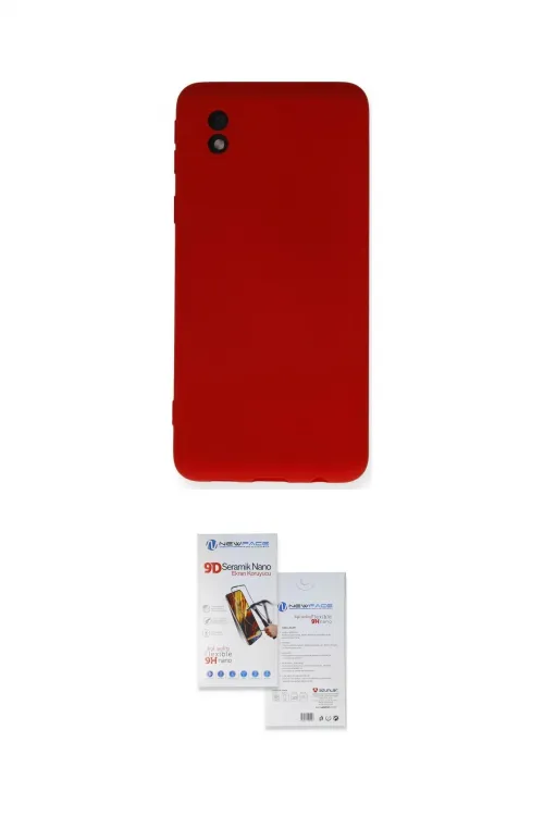 ieg™ Galaxy A01 Core Kılıf Ahenk Serisi - Siyah Seramik Nano Ekran Koruyucu