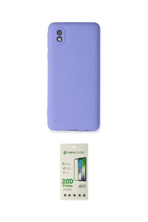 ieg™ Galaxy A01 Core Kılıf Kozmos Yansıma Özel Seri - Siyah 20D Premium Cam Ekran Koruyucu