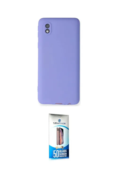 ieg™ Galaxy A01 Core Kılıf Kozmos Yansıma Özel Seri - Siyah 5D Eko Cam Ekran Koruyucu