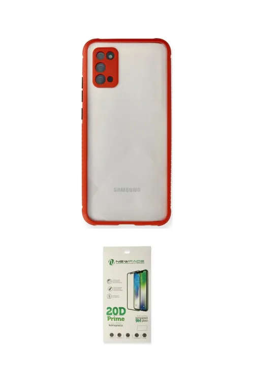 ieg™ Galaxy A02S Kılıf Nova Asil Özel Seri - Siyah 20D Premium Cam Ekran Koruyucu