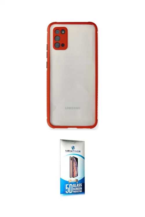 ieg™ Galaxy A02S Kılıf Nova Asil Özel Seri - Siyah 5D Eko Cam Ekran Koruyucu