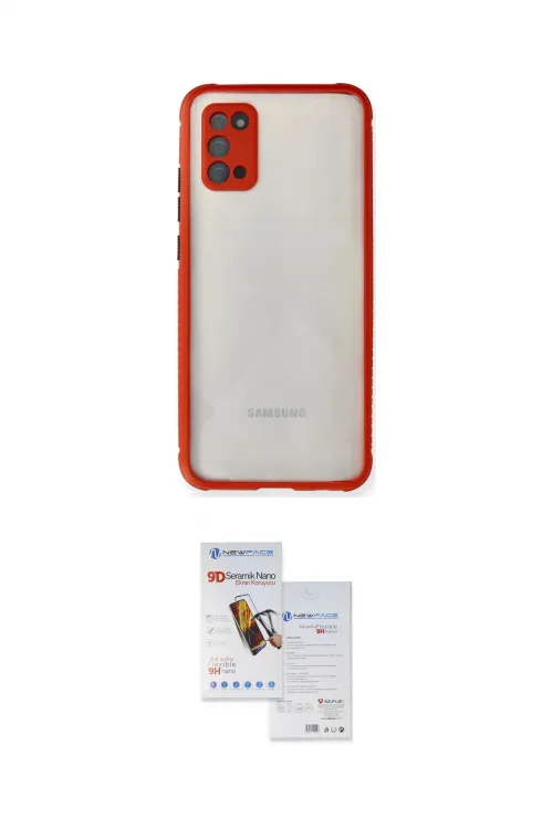 ieg™ Galaxy A02S Kılıf Nova Asil Özel Seri - Siyah Seramik Nano Ekran Koruyucu
