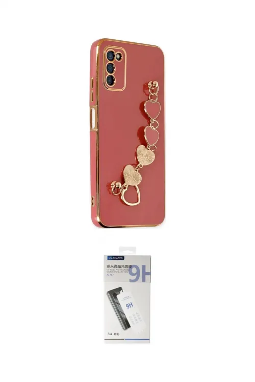 ieg™ Galaxy A03S Kılıf Nova Işık Prime - Şeffaf Uv Polymer Nano Ekran Koruyucu
