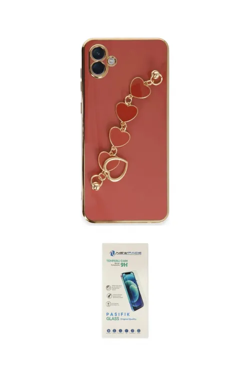 ieg™ Galaxy A04 Kılıf Nova Işık Prime - Şeffaf Pasifik Cam Ekran Koruyucu