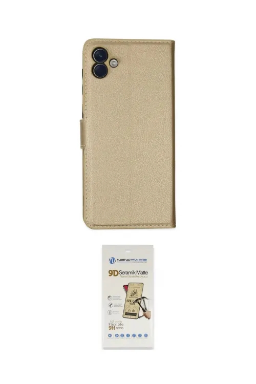 ieg™ Galaxy A04 Kılıf Siluet Işık Serisi - Siyah Mat Seramik Nano Ekran Koruyucu