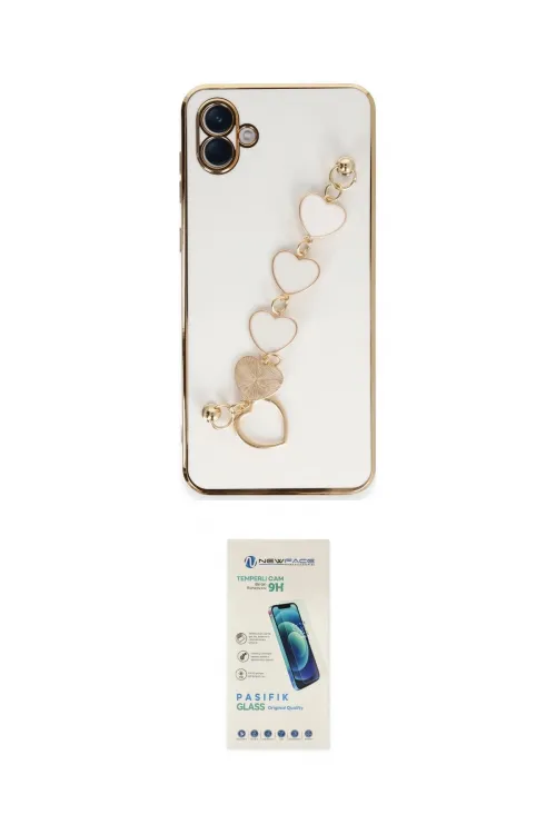 ieg™ Galaxy A04E Kılıf Nova Işık Prime - Şeffaf Pasifik Cam Ekran Koruyucu