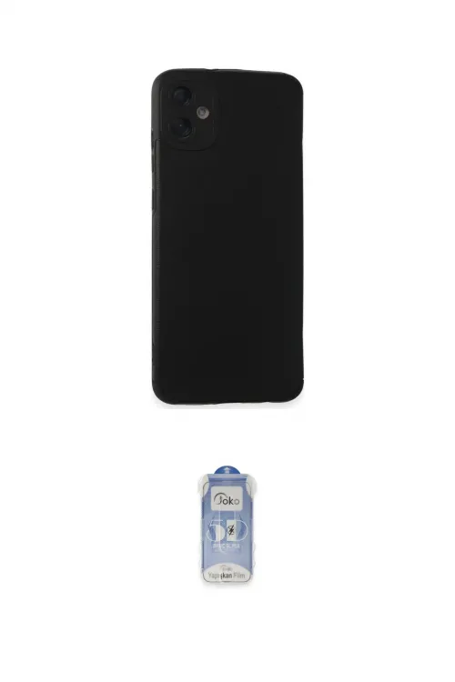 ieg™ Galaxy A05 Kılıf Doruk Asil Koleksiyonu - Siyah Joko Magic 5D Cam