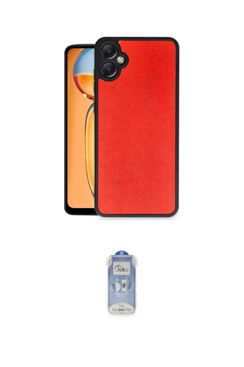 ieg™ Galaxy A05 Kılıf Kıvılcım Işık Serisi - Siyah Joko Magic 5D Cam