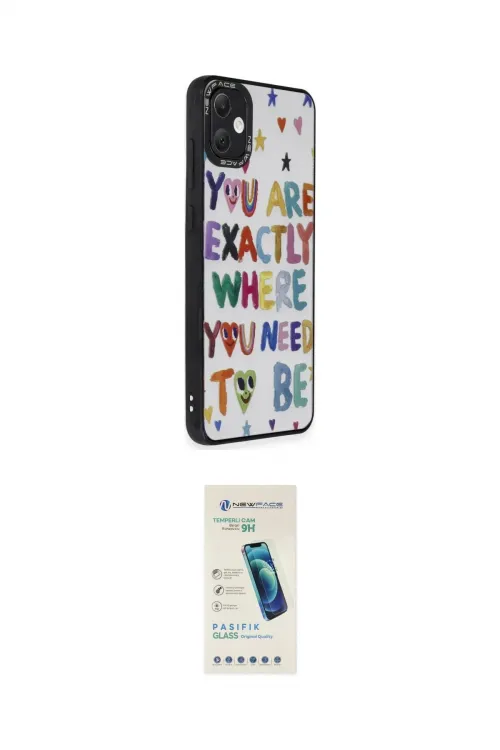 ieg™ Galaxy A05 Kılıf Odak Klasik Serisi - Şeffaf Pasifik Cam Ekran Koruyucu