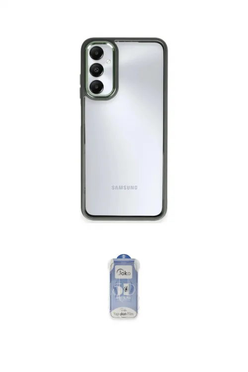 ieg™ Galaxy A05S Kılıf Nova Işık Serisi - Siyah Joko Magic 5D Cam