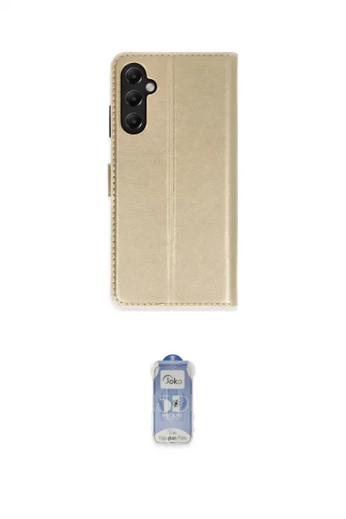 ieg™ Galaxy A05S Kılıf Siluet Işık Serisi - Siyah Joko Magic 5D Cam