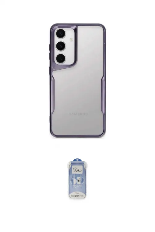 ieg™ Galaxy A15 4G Kılıf Akış Çizgi Koleksiyonu - Siyah Joko Magic 5D Cam