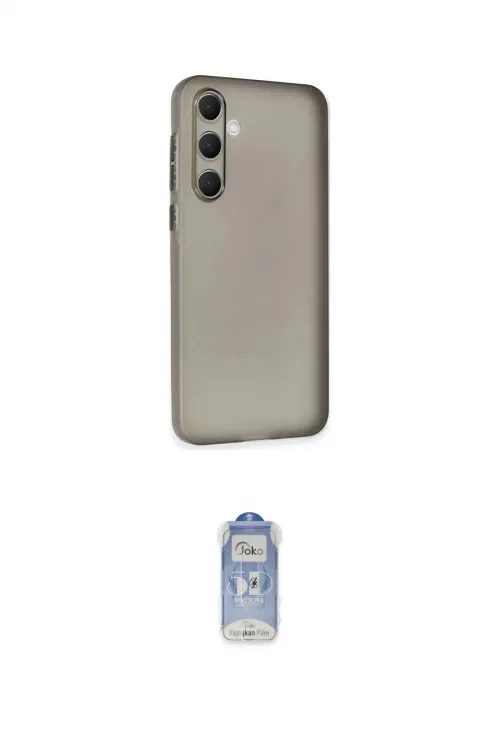 ieg™ Galaxy A15 4G Kılıf Atlas Minimal Prime - Siyah Joko Magic 5D Cam