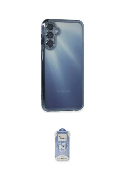 ieg™ Galaxy A15 4G Kılıf Vadi Minimal - Siyah Joko Magic 5D Cam