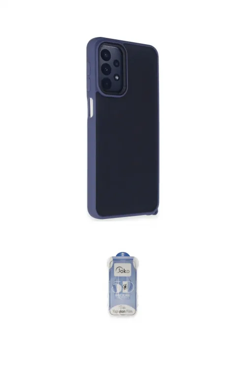 ieg™ Galaxy A23 4G Kılıf Atlas Form - Siyah Joko Magic 5D Cam