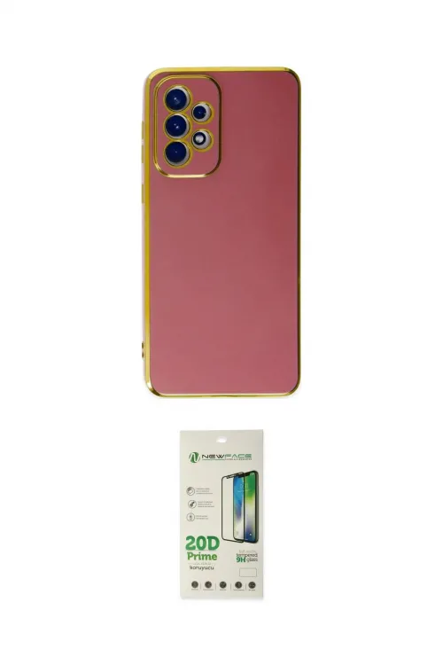 ieg™ Galaxy A23 4G Kılıf Yankı Serisi - Siyah 20D Premium Cam Ekran Koruyucu
